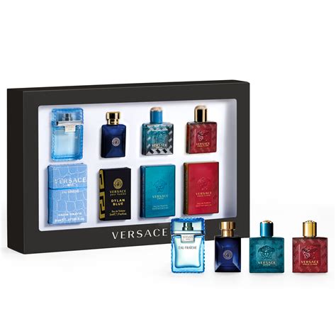 versace mini perfume set men.